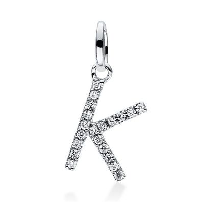 Luna Creation - 3D719W8-5 - Anhänger - Damen - 750WG - mit Brillanten - 1,5cm