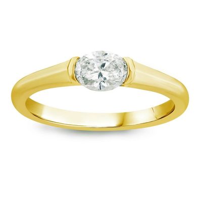 Luna Creation - 700.7354 - Ring - Damen - 585GG - mit Diamant - Weite 54