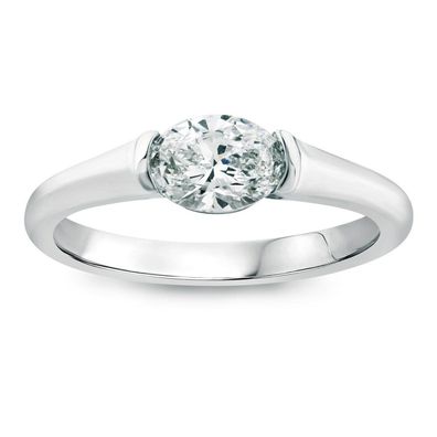Luna Creation - 701.7752 - Ring - Damen - 585WG - mit Diamant - Weite 52