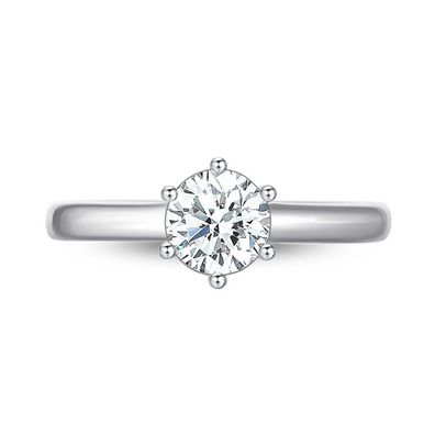 Luna Creation - 701.1754 - Ring - Damen - 585WG - mit Diamant - Weite 54