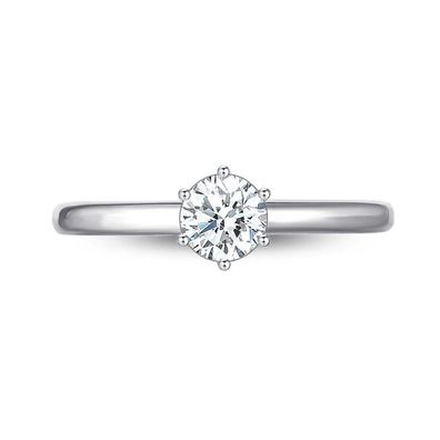 Luna Creation - 701.1554 - Ring - Damen - 585WG - mit Diamant - Weite 54