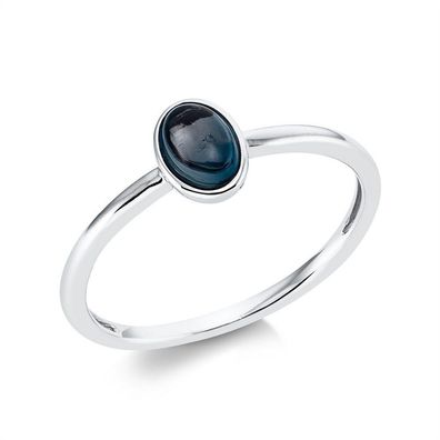 Luna Creation - 1FP69W854-4 - Ring - Damen - 750WG - mit Topas - Weite 54