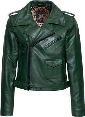 Queen Kerosin Damen Marlon Jacke Mit Leo Linning QKU49001