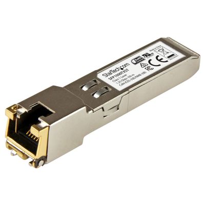 StarTech 1000BASE-TX - Gigabit Transceiver - Kupfer SFP - RJ45 SFP - MSA konform - 10