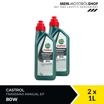 Castrol Transmax Manual EP 80W 2x1 Liter