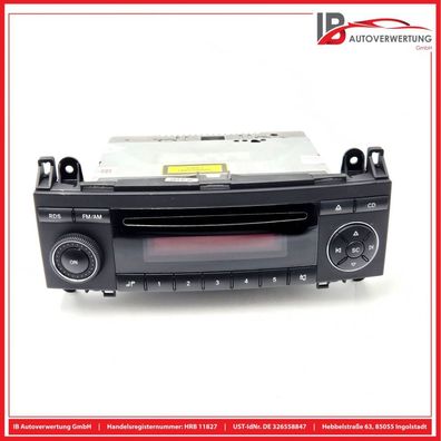CD-Radio Autoradio A1698200386 Mercedes B-KLASSE W245 B170 BECKER Original