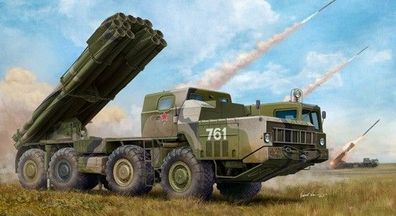 Trumpeter Russischer Mehrfachraketenwerfer RSZO 9361020 in 1:35 Bausatz 01020