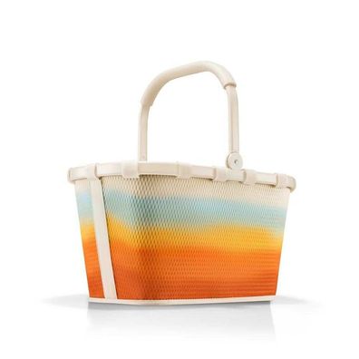 reisenthel Einkaufskorb carrybag mesh tropical BK3106 orange 22L creme blau