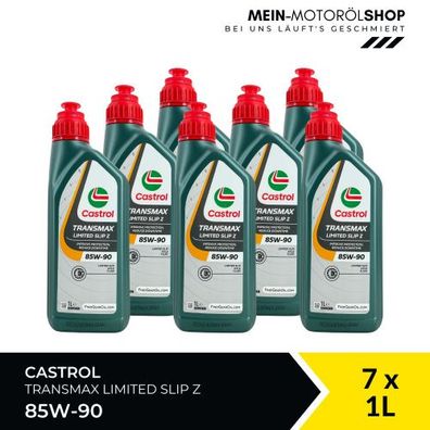Castrol Transmax Limited Slip Z 85W-90 7x1 Liter