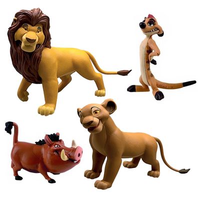 König der Löwen: Mufasa und Sarabi 4er Spielfiguren-Set Disney Sammelfiguren
