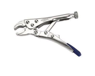 SW-Stahl 41501L Gripzange 100 mm mini Feststellzange universal halbrunde Backe