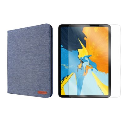 2in1 Set für Apple iPad Pro 11 2020/2021 11 Zoll Schutzhülle + Schutzglas