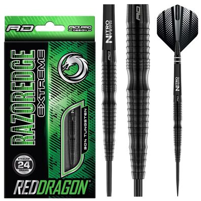 Red Dragon Darts Razor Edge Extreme, Steeldart, 24g, Tungsten