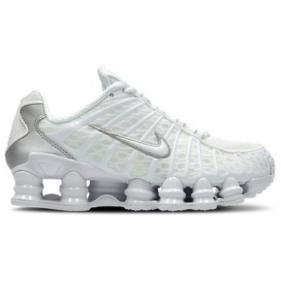 Nike Shox TL White Metallic Silver