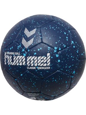 HUMMEL Classic Energizer Handball Neon Trainingsball Marine/Hellblau Größe 2