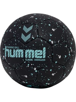 HUMMEL Blaze Classic Energizer Handball Trainingsball Schwarz/Türkis Größe 2