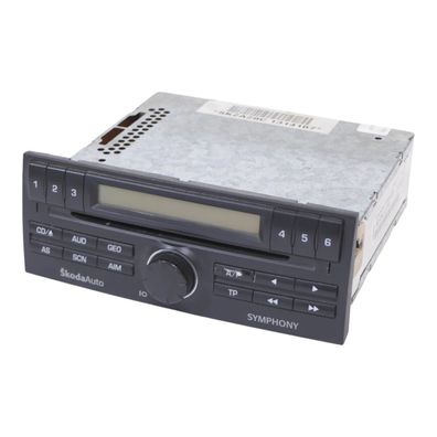 Skoda Fabia 6Y Radio Symphony CD- Player mit Code SkodaAuto
