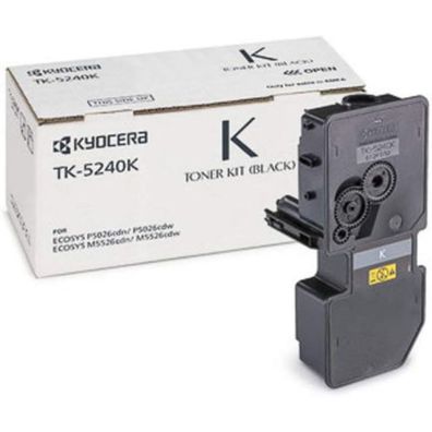 Kyocera Toner Lasertoner TK-5240K – gleichbleibende Druckqualität bis zum letzten
