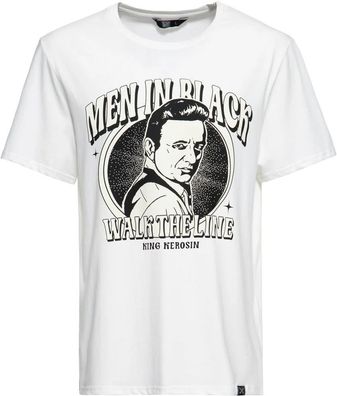 King Kerosin Classic T-Shirt Fp "Man In Black" KKI41051