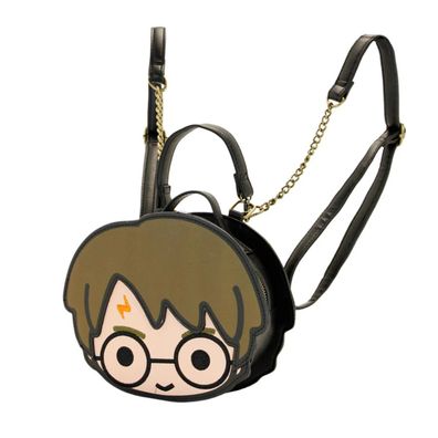 Harry Potter Urban Rucksack Braun kompakter Backpack mit Innenfutter