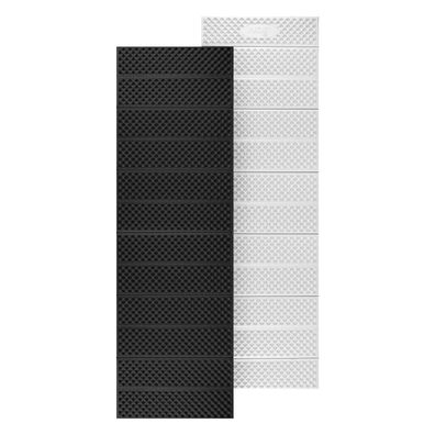 NILS CAMP Faltmatte 195 × 60 cm Camping Isomatte mit Aluminiumbeschichtung