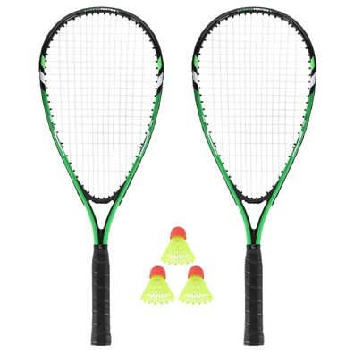 NILS NRS001 Crossminton Set 2 Schläger 3 Speeders Tasche