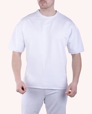 Herren T-Shirt Oversize Sommer Shirt Megaman Long-Tee Basic Shirt Premium TS5011