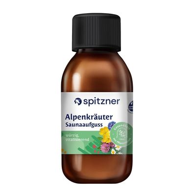 Saunaaufguss Wellness Alpenkräuter 125 ml