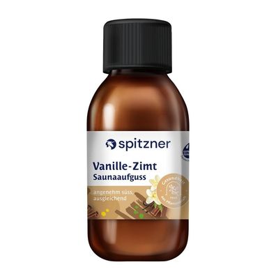 Saunaaufguss Wellness Vanille-Zimt 125 ml