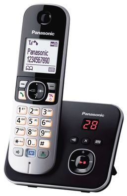 Panasonic KX-TG6821GB schwarz mit AB
