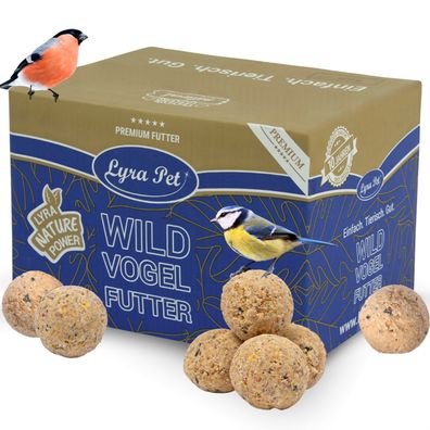 100 - 200 Stk. Lyra Pet® Meisenknödel ohne Netz à 90 g - Wählen Sie Ihr