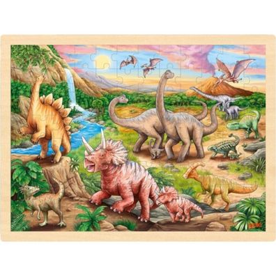 Gollnest & Kiesel Einlegepuzzle Dinosaurierwanderung