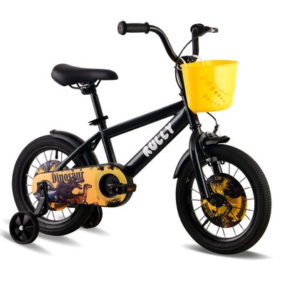 Rully Kinderfahrrad 12/14/16 Zoll Bike- höhenverstellbar, Stützräder, Rücktrittbremse