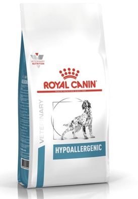 Royal Canin Hypoallergenic 14kg Hundefutter Allergie Diät Hund