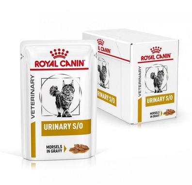 Royal Canin Urinary S/O Katze 12x85g Nassfutter in Soße Sparpaket