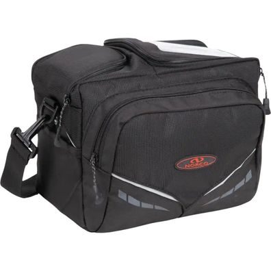 Norco Kansas Lenkertasche Smartphonefach Flaschenfach von oben nutzbar schwarz