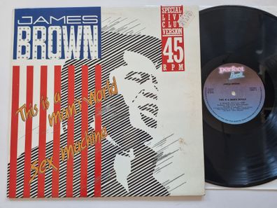 James Brown - This Is A Man's World / Sex Machine 12'' Vinyl Maxi Belgium