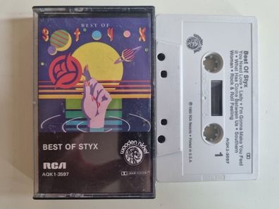 Styx - Best Of Styx/ Greatest Hits Cassette US