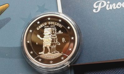 2 euro 2026 PP Italien Carlo Collodi Pinocchio 2 euro 2026 Italien Pinocchio PP