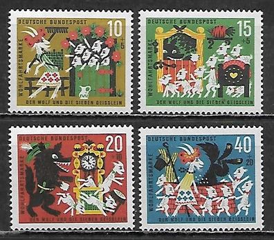BRD postfrisch Michel-Nummer 408-411