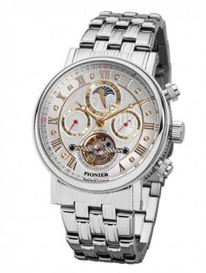 Chicago P7002-6 | Silver | Automatic Diamonds Pionier Germany