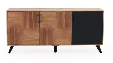 Sideboard aus recyceltem massivem Akazienholz