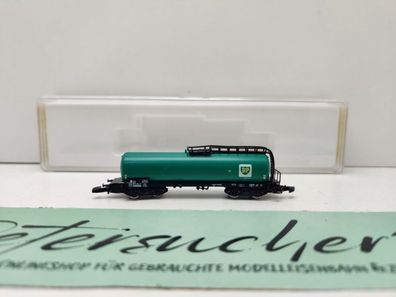 Märklin Z DC 8628 Mineralöl-Kesselwagen grün "BP" [P] / DB / OVP