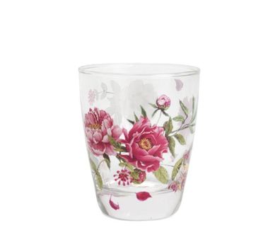 Isabelle Rose, Trinkglas 260 ml Trinkgläser Saftglas Peony