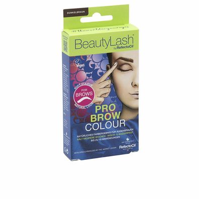 Beautylash PRO BROW COLOUR Augenbrauen-Tönungsset #Dark Brown 1 Einheit