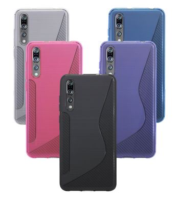 Handyhülle Huawei P20 Pro Silikon Hülle Schutzhülle Case Cover Backcover