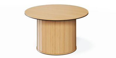 Couchtisch ROTTO RT-08 (80 cm) – Eiche Vincenza &amp; Eukalyptus | Riffel-Design