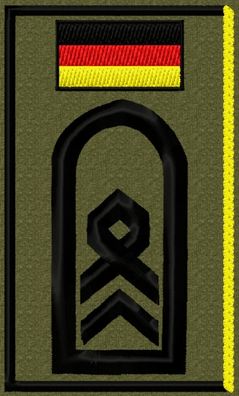 Bundeswehr Rangabzeichen mit Hoheitsabzeichen, Stabsfeldwebel, Spieß