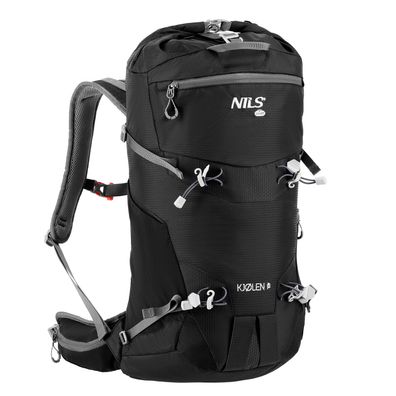 NILS CAMP Kjolen Trekkingrucksack Schwarz 40L Outdoor Backpack Wandern Reise