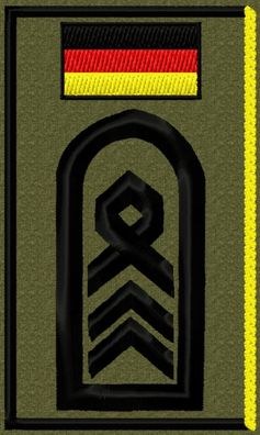 Bundeswehr Rangabzeichen mit Hoheitsabzeichen, Oberstabsfeldwebel, Spieß
